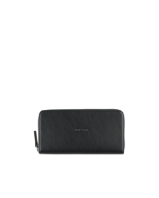 DIESEL Black Minimalist Wallet
