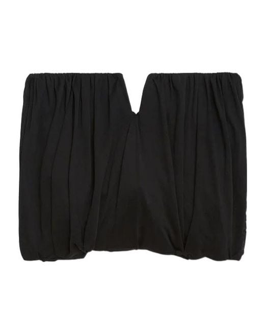 Isabel Marant Black Amalia Bustier Top