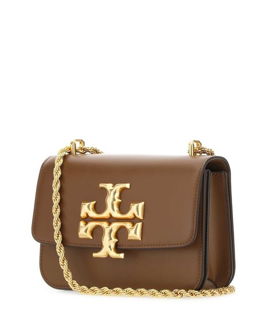 Tory Burch Brown Eleanor Small Shoulder Bag