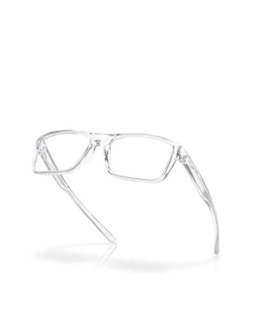 Oakley White Rectangle-Frame Glasses for men