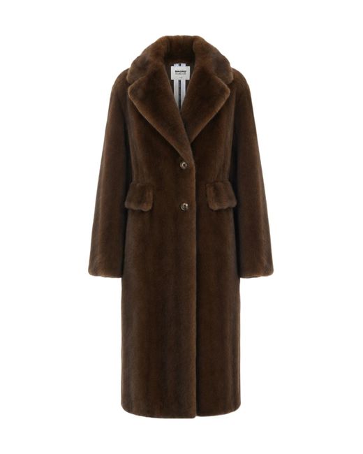S.W.O.R.D Brown Long-Sleeved Coat