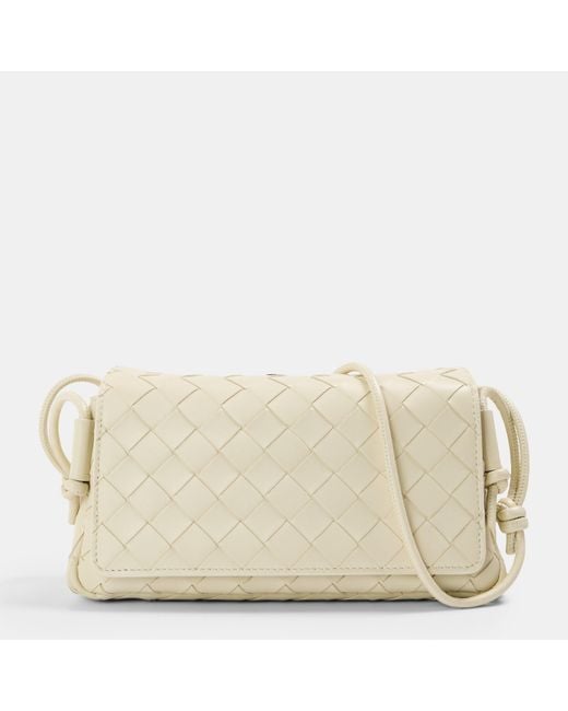 Bottega Veneta Natural Casual Shoulder Bag
