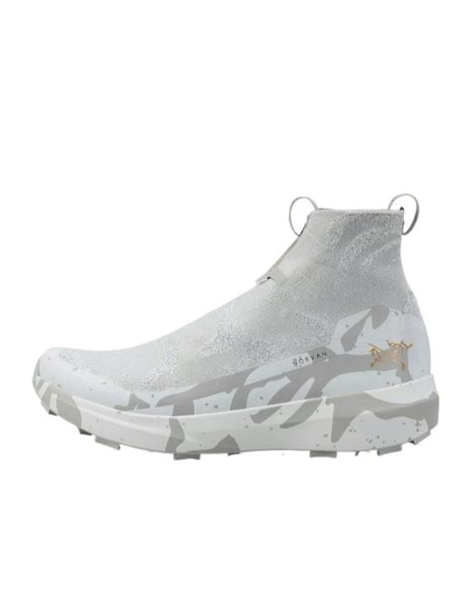 Arc'teryx Gray Norvan 4 Nivalis Gtx Grotto Shoe for men