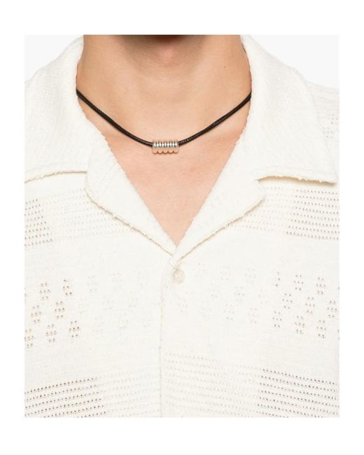 Samsøe & Samsøe White Short-Sleeved Shirt for men