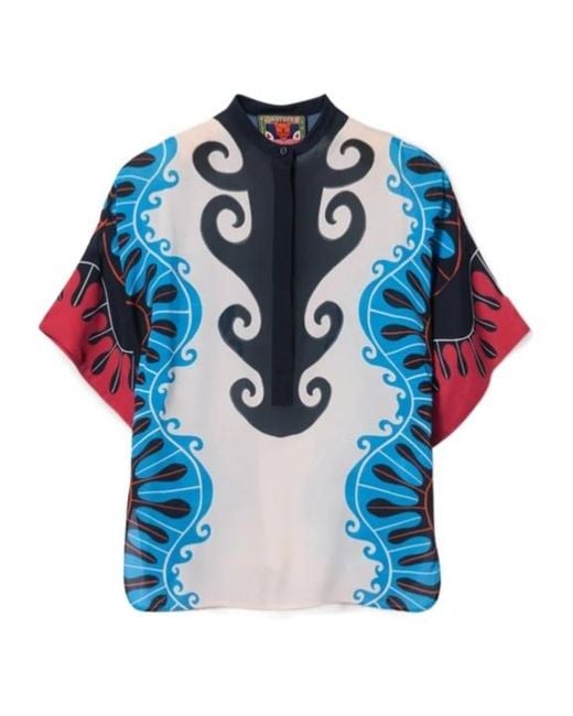 LaDoubleJ Blue X Mother Estelle Blouse