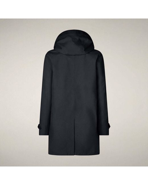 Save The Duck Blue April Hooded Coat