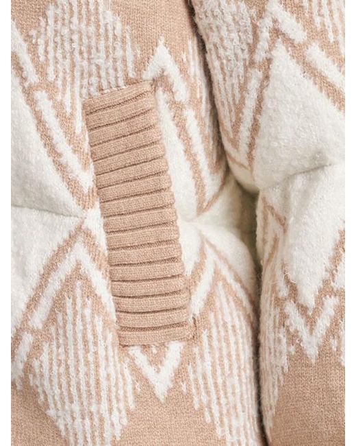 Varley Brown Belinda Knitted Cotton Jacket