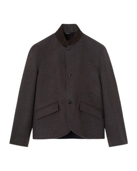 Loro Piana Black Juan Blouson for men
