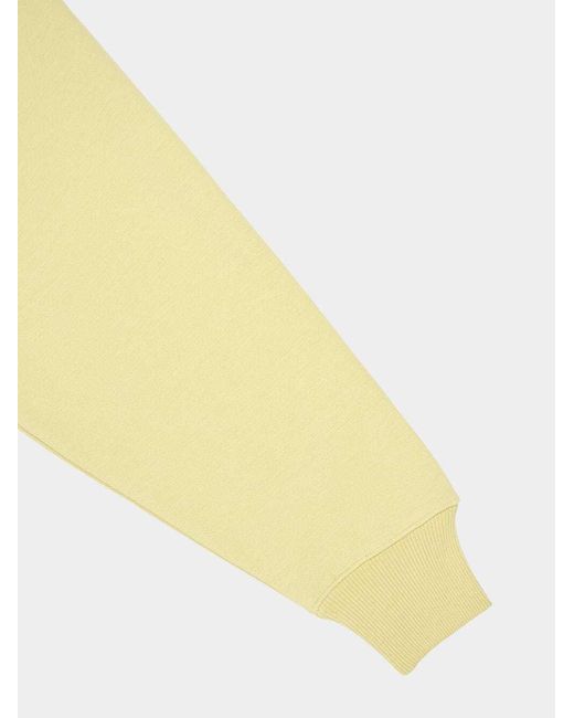 AMI Yellow Ami De Coeur Crewneck Sweatshirt