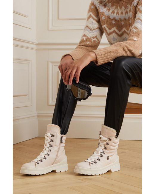 Bogner Natural Casual Smooth Leather Boots