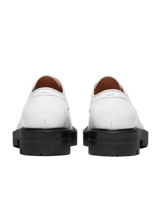 Maison Margiela White Tabi Derby Shoes