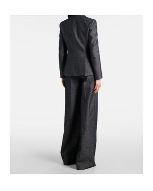 Altuzarra Black Fenice Cotton And Silk Blazer