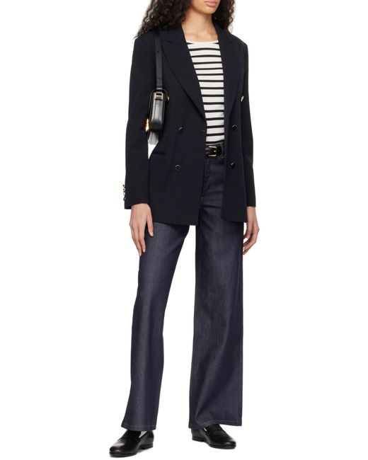A.P.C. Natural Gaspard Raglan Sleeved Coat