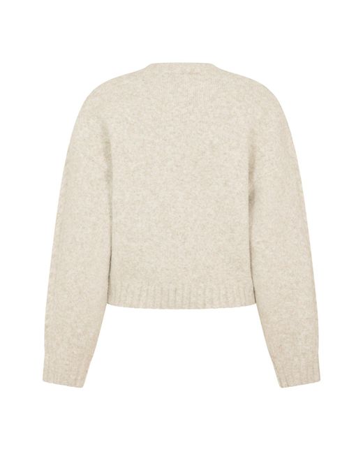 Missoni White Crewneck Knit Sweater