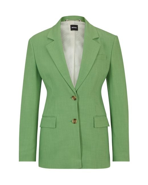 Boss Green Single-Breasted Blazer