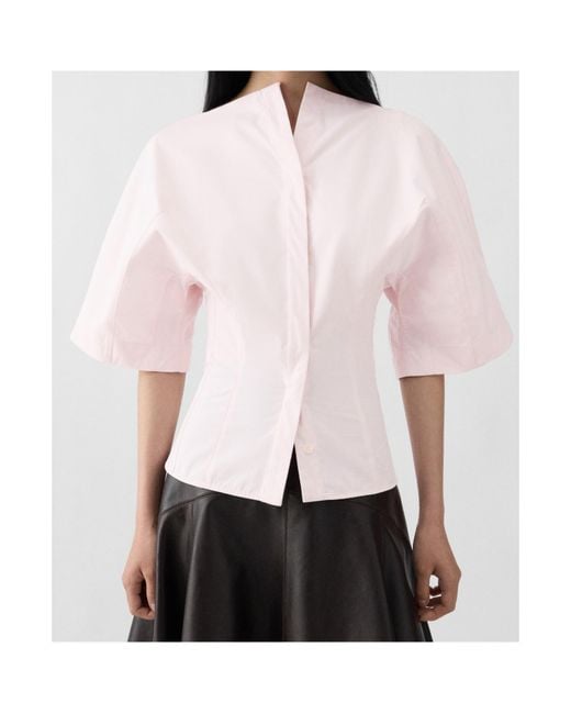 Jacquemus Pink The Moisson Short-Sleeved Shirt