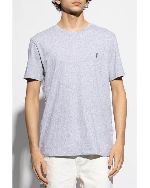 AllSaints Black Tonic T-Shirts (Set Of Three) for men