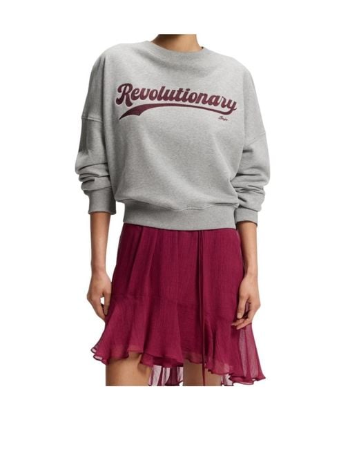 Boss Gray Long-Sleeve Sweatshirt