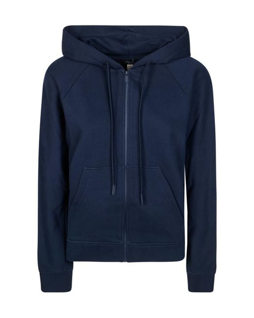 Weekend by Maxmara Blue Nuvole Zipped Hoodie