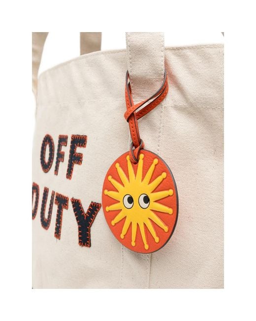Anya Hindmarch White Top-Handle Tote Bag