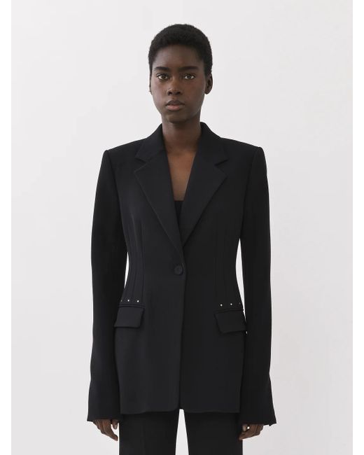 Chloé Black Chloé Bell-Shaped Jacket