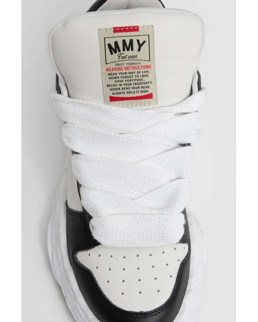 Maison Mihara Yasuhiro White Wayne Puffer Lace-Up Sneakers for men