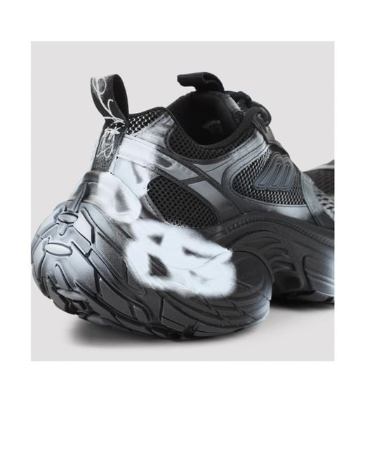 Balenciaga Gray 6Xl Lace-Up Sneakers for men