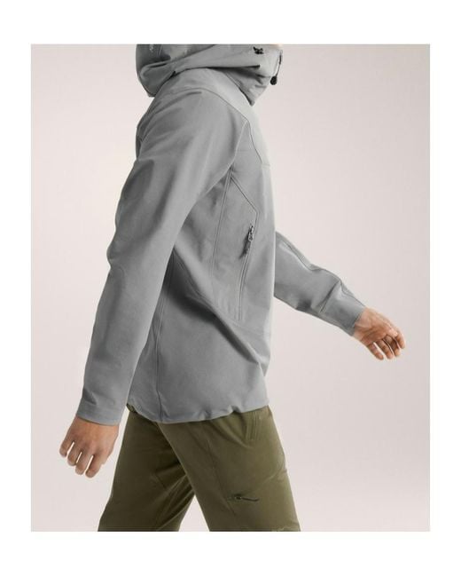 Arc'teryx Gray Gamma Hoody for men