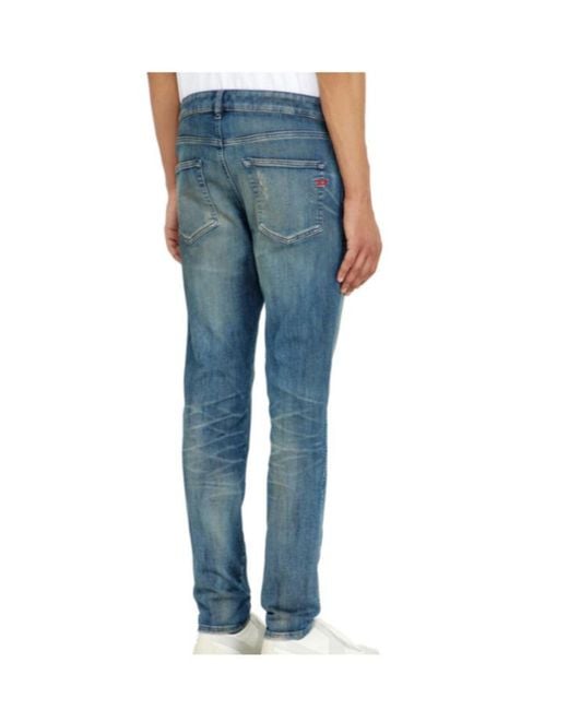DIESEL Blue Slim 2062 D-Strukt Joggjeans 09P98 Jeans for men