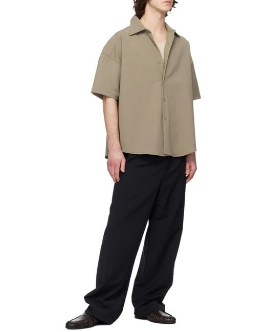 Entire studios Gray Short-Sleeved Shirt for men