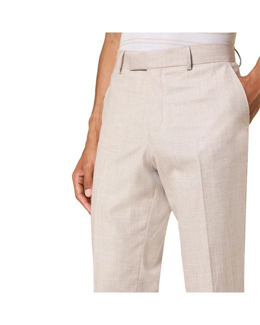 Boss White Casual Trousers With Belt Loops for men