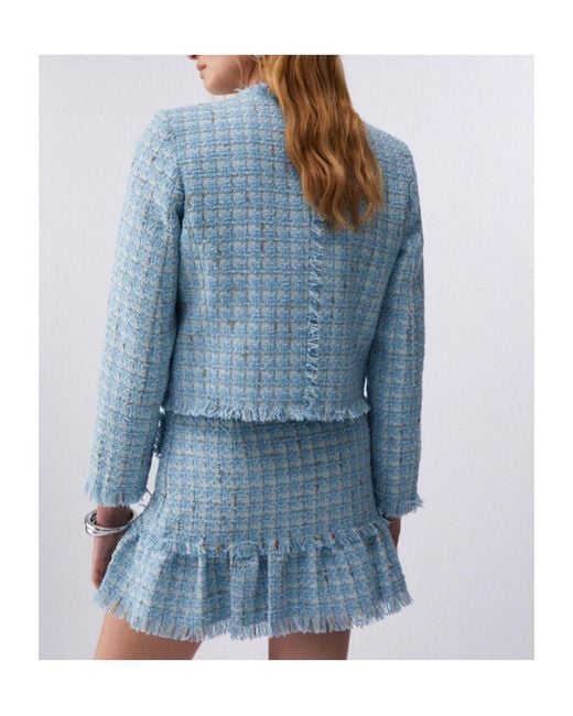 Liu Jo Blue Buttoned Jacket