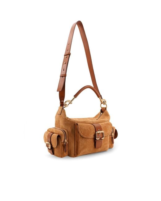 Chloé Brown Chloé Zipped Medium Camera Bag