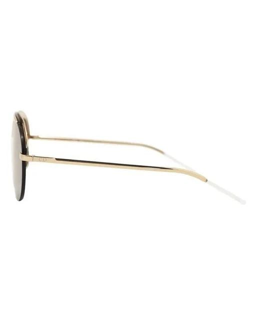 Dior White Logo Sunglasses