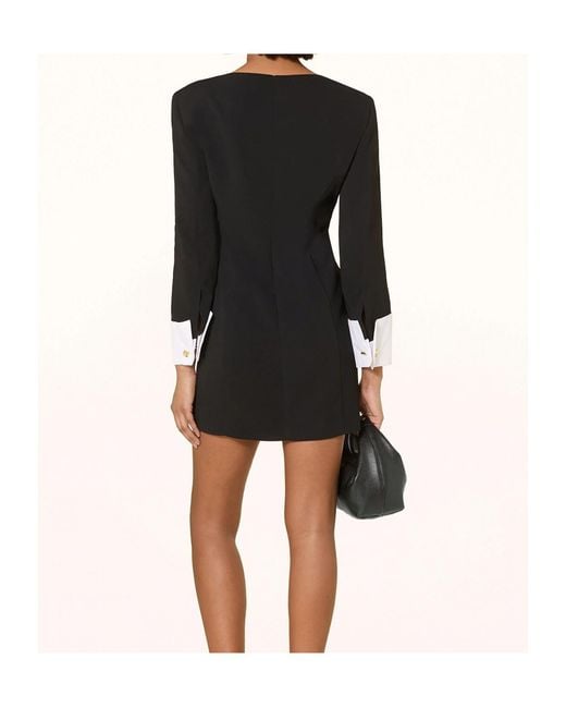 Marella Black Long-Sleeved Dress