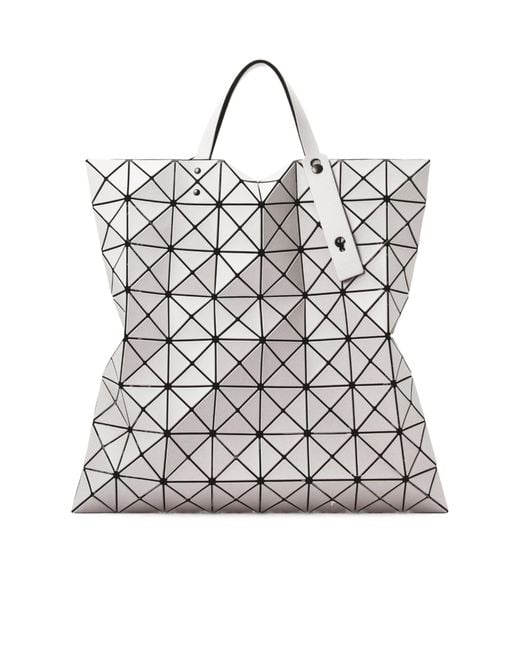 Issey Miyake White Large Rectangular Tote