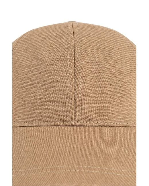 Paul Smith Natural Striped-Strap Baseball Cap for men