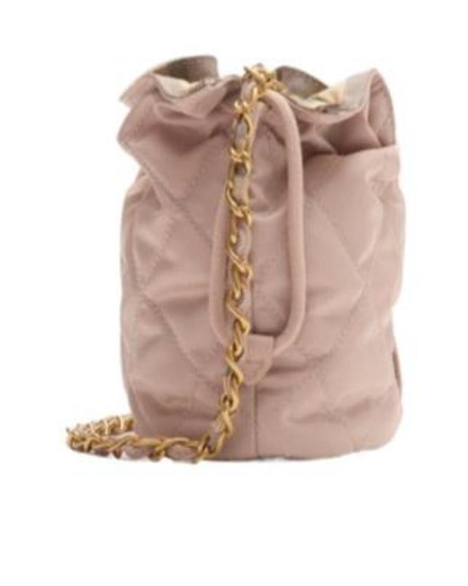 Burberry Natural Horseshoe Chain Pouch