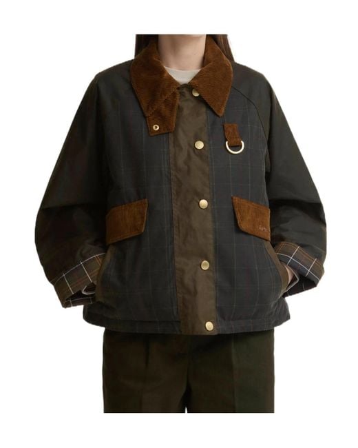 Barbour Brown Irene Waxed Jacket