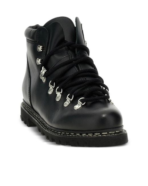 Paraboot Black Avoriaz Ankle Boots for men