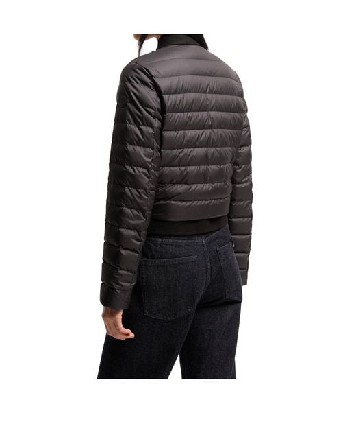 Moncler Black Long-Sleeved Down Jacket