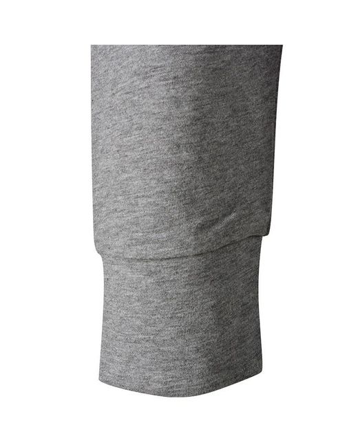 EA7 Gray Ea7 Series Floral Pattern Hooded Long Sweaters