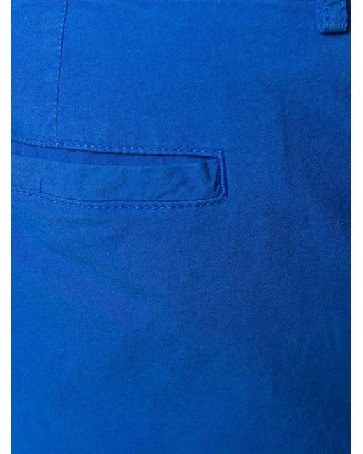 KENZO Blue Tailored Chino Shorts for men