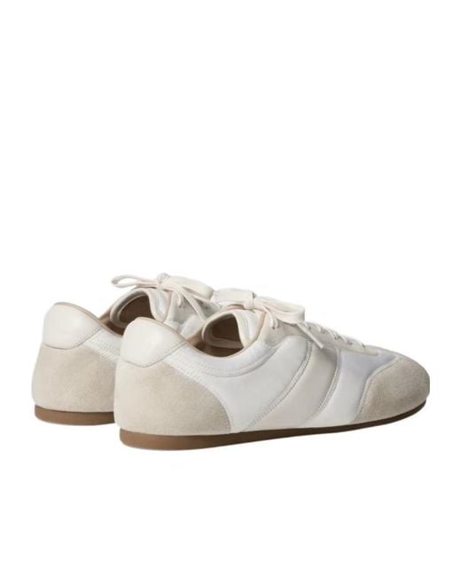 Lemaire White Soft Runners for men