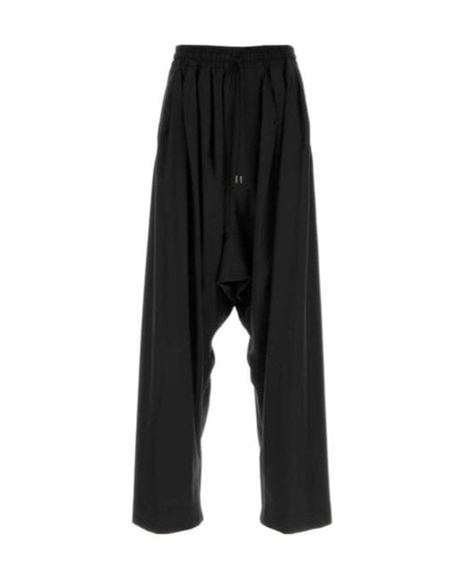 Vivienne Westwood Black Drawstring Balloon Trousers for men