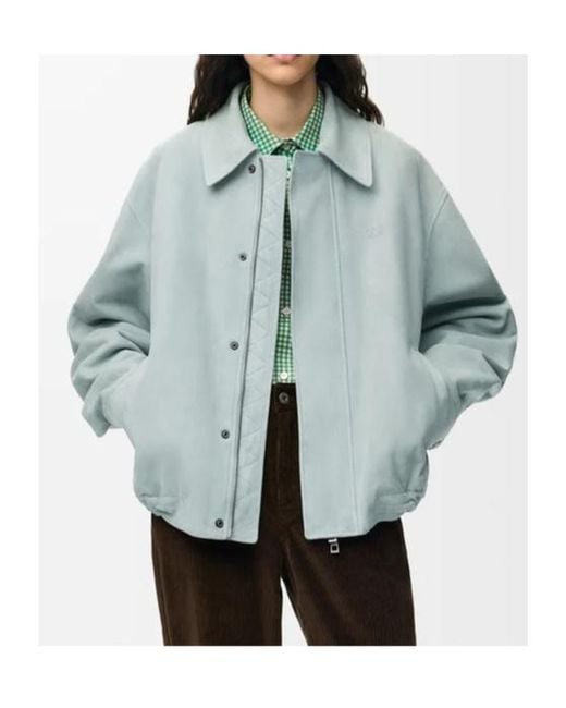 Loewe Blue Drawstring Jacket