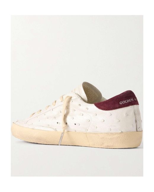 Golden Goose Deluxe Brand Pink Round Toe Low Top Casual Shoes