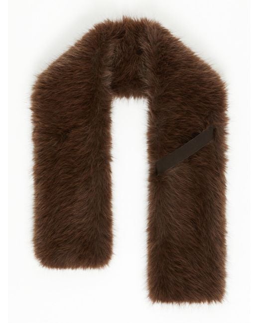 Weekend by Maxmara Brown Cabras1234 Scarf