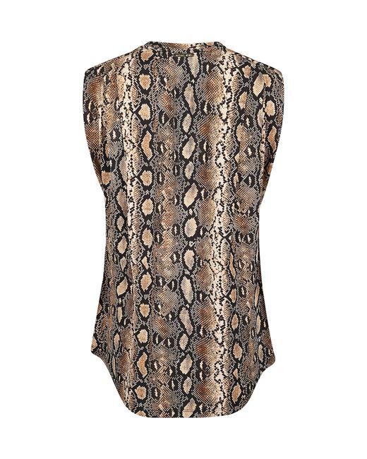 Michael Kors Multicolor Sleeveless Top