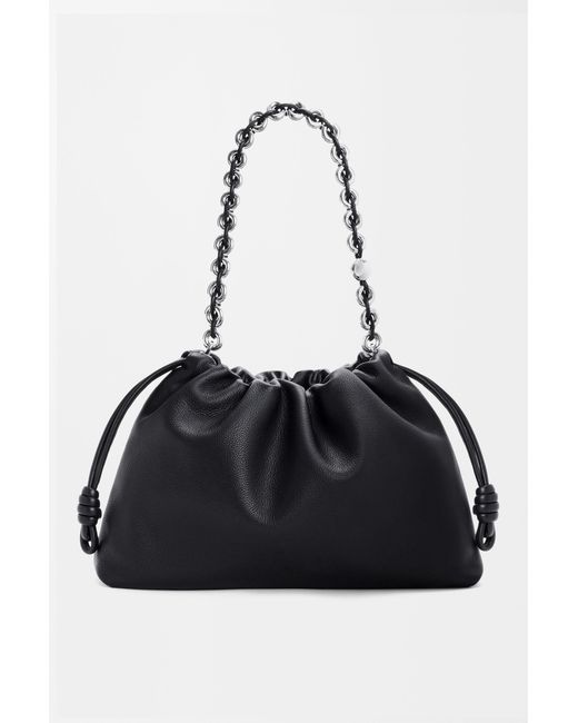 Loewe Black Large Flamenco Purse